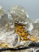 Load image into Gallery viewer, Silvery Bladed “Rose” Calcite Cluster – Yaogangxian Mine, Hunan, China
