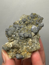 Load image into Gallery viewer, Moroccan Galena with Druzy Pyrite on Quartz | Collector Display Specimen