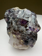 Load image into Gallery viewer, Elestial Smokey Amethyst Cluster as Secondary Quartz Growth • Brazil