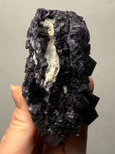 Load image into Gallery viewer, High-Grade Rare Purple-Green-Blue Cubic Fluorite | Cabinet Mineral Collector Specimen | Zhejiang Province, China