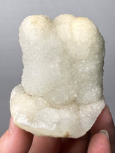 Load image into Gallery viewer, High-Grade “Dream Cloud” Druzy Chalcedony Stalactite — Maharashtra, India (Collector Display Specimen)