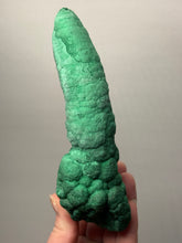 Load image into Gallery viewer, 6.6” High-Grade Malachite Stalactite Botryoidal “Cave” Formation | DR Congo | Mineral Collector Specimen