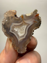 Load image into Gallery viewer, Polished Malawi Agate Half – High-Grade African Banded Agate Display Specimen