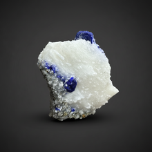 Load image into Gallery viewer, Afghan Lazurite Specimen | Deep Blue Lapis-Grade Crystal on Matrix | Collector Display Mineral