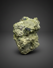 Load image into Gallery viewer, Gemmy Green Garnet on Matrix – Pakistan Collector Specimen