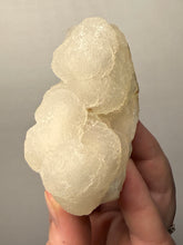 Load image into Gallery viewer, High-Grade “Dream Cloud” Druzy Chalcedony Stalactite — Maharashtra, India (Collector Display Specimen)