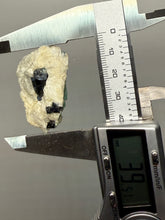 Load image into Gallery viewer, Blue Indicolite & Mint Green Tourmaline on Matrix – Pegmatite Mineral Specimen from Pakistan