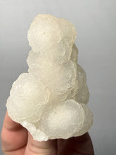 Load image into Gallery viewer, High-Grade “Dream Cloud” Druzy Chalcedony Stalactite — Maharashtra, India (Collector Display Specimen)
