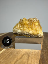 Load image into Gallery viewer, Glowing Flame Calcite Cluster from Maharashtra • High Grade