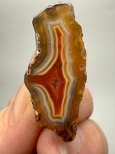 Load image into Gallery viewer, Polished Malawi Agate Half – High-Grade African Banded Agate Display Specimen