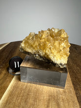 Load image into Gallery viewer, Glowing Flame Calcite Cluster from Maharashtra • High Grade