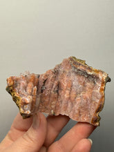Load image into Gallery viewer, “Goblin Chalcedony” Pink & Orange Druzy Botryoidal Stalactites — Tichka Massif, High Atlas, Morocco