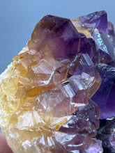 Load image into Gallery viewer, Premium Hematite-Phantom Deep Magenta Ametrine Cluster | Deccan Traps, India | Collector Mineral Specimen