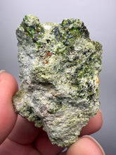 Load image into Gallery viewer, Gemmy Green Garnet on Matrix – Pakistan Collector Specimen
