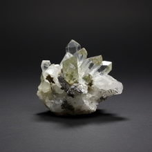 Load image into Gallery viewer, Chlorite-Included Faden Quartz Cluster (Green Phantom Quartz) | Pakistan Mineral Specimen