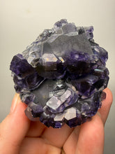 Load image into Gallery viewer, High-Grade “Tanzanite” Fluorite Cluster — Quan Zhou, Yongchun County, Fujian, China | Collector Mineral Specimen