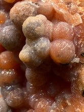 Load image into Gallery viewer, “Goblin Chalcedony” Pink & Orange Druzy Botryoidal Stalactites— Tichka Massif, High Atlas, Morocco