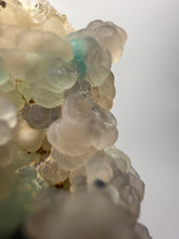 Load image into Gallery viewer, Blue-Green Chrysocolla in Botryoidal Chalcedony Cabinet Specimen | Indonesia