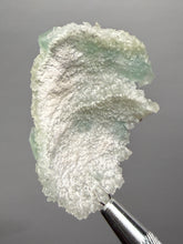 Load image into Gallery viewer, Luminous Mint Apophyllite with Glittering Druzy Sugar Quartz – India