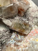 Load image into Gallery viewer, Rare Red & Green Apophyllite Crystal Cluster – High Grade Collector Mineral Specimen | India