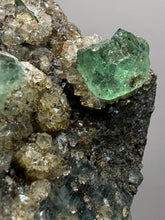Load image into Gallery viewer, Rare Tenebrescent Color-Changing Cubic Fluorite | Hidden Forest Pocket — Diana Maria Mine, Frosterley, Weardale, County Durham, England