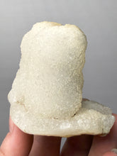 Load image into Gallery viewer, High-Grade “Dream Cloud” Druzy Chalcedony Stalactite — Maharashtra, India (Collector Display Specimen)