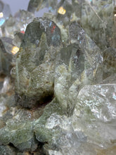 Load image into Gallery viewer, Chlorite-Included Quartz Cluster (Green Phantom Quartz) | Pakistan Mineral Specimen
