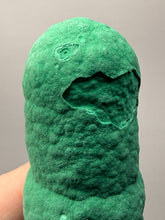Load image into Gallery viewer, 3.9” High-Grade Malachite Stalactite Botryoidal “Cave” Formation | DR Congo | Mineral Collector Specimen