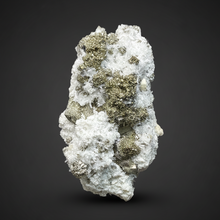 Load image into Gallery viewer, 3.1” New Find: Huanzala Mine Peru Sphalerite + Chalcopyrite + Apatite + Calcite + Quartz | Collector Display Specimen