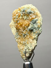 Load image into Gallery viewer, Hessonite Garnet Cluster on Matrix – Natural Collector Specimen from Pakistan | High-Grade Orange-Red Garnet Crystals