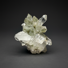 Load image into Gallery viewer, Chlorite-Included Faden Quartz Cluster (Green Phantom Quartz) | Pakistan Mineral Specimen