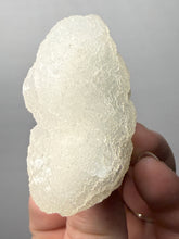 Load image into Gallery viewer, High-Grade “Dream Cloud” Druzy Chalcedony Stalactite — Maharashtra, India (Collector Display Specimen)