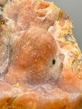 Load image into Gallery viewer, “Goblin Chalcedony” Pink & Orange Druzy Botryoidal Stalactites— Tichka Massif, High Atlas, Morocco