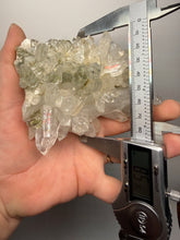 Load image into Gallery viewer, Chlorite-Included Quartz Cluster (Green Phantom Quartz) – Pakistan Mineral Specimen