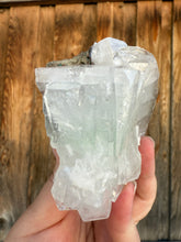 Load image into Gallery viewer, Mint Green Apophyllite w Red Phantoms • Maharashtra, India