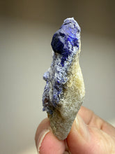 Load image into Gallery viewer, Afghan Lazurite Specimen | Deep Blue Lapis-Grade Crystal on Matrix | Collector Display Mineral