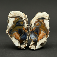 Load image into Gallery viewer, Premium Sumatra Agate Pair (Banded Chalcedony) Display Specimen | Indonesia