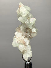 Load image into Gallery viewer, High-Grade Mint Apophyllite on Red Heulandite Stalactite (Deccan Traps, India)