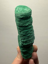 Load image into Gallery viewer, 4.6” High-Grade Malachite Stalactite Botryoidal “Cave” Formation | DR Congo | Mineral Collector Specimen