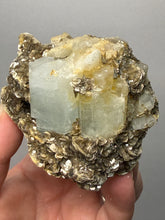 Load image into Gallery viewer, Premium Aquamarine with Mica on Matrix
Collector Mineral Specimen – Nagar Valley, Pakistan