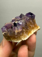 Load image into Gallery viewer, Premium Hematite-Phantom Deep Magenta Ametrine Cluster | Deccan Traps, India | Collector Mineral Specimen