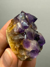 Load image into Gallery viewer, Premium Hematite-Phantom Deep Magenta Ametrine Cluster | Deccan Traps, India | Collector Mineral Specimen