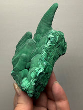 Load image into Gallery viewer, 4.6” High-Grade Malachite Stalactite “Cave” Formation | DR Congo | Mineral Collector Specimen