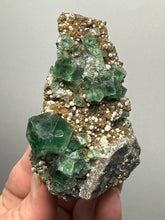 Load image into Gallery viewer, Rare Tenebrescent Color-Changing Cubic Fluorite | Hidden Forest Pocket — Diana Maria Mine, Frosterley, Weardale, County Durham, England