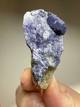 Load image into Gallery viewer, Afghan Lazurite Specimen | Deep Blue Lapis-Grade Crystal on Matrix | Collector Display Mineral