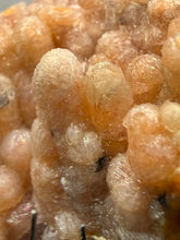 Load image into Gallery viewer, “Goblin Chalcedony” Pink & Orange Druzy Botryoidal Stalactites— Tichka Massif, High Atlas, Morocco