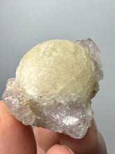 Load image into Gallery viewer, Rare Botryoidal Yellow Fluorite on Quartz Matrix Collector Mineral Specimen – Maharashtra, India