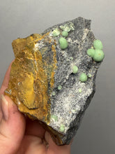 Load image into Gallery viewer, High-Grade Green Wavellite Collectors Specimen - Radiating Botryoidal Crystal Formation - Arkansas, USA