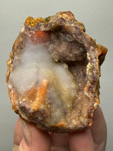 Load image into Gallery viewer, “Goblin Chalcedony” Pink & Orange Druzy Botryoidal Stalactites — Tichka Massif, High Atlas, Morocco