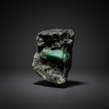 Load image into Gallery viewer, Emerald Variety Green Beryl on Matrix | Northern Bahia, Brazil | Collector Mineral Display Specimen